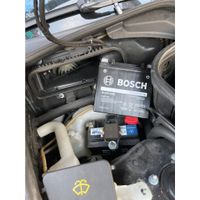 ☼ 台中電池達人 ► BOSCH AGM 高性能 輔助電池 賓士 MERCEDES BENZ W211 技師安裝檢測更換