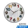 KINYO CL-201 立體彩色北歐掛鐘 蝦皮直送 現貨