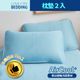 【寢城之戀】涼感 3D底網高透氣涼感紗枕墊(2入)
