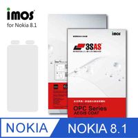 iMos NOKIA 8.1 3SAS 疏油疏水 螢幕保護貼