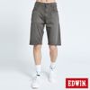 EDWIN 迦績EJ3棉涼感寬鬆短褲(中灰色)-男款