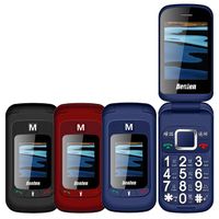 【贈原廠電池+充電座】BENTEN F55 雙卡雙待4G-LTE摺疊手機/老人機藍色
