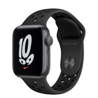Apple Watch Nike SE GPS, 44mm Space Grey Aluminium Case with Anthracite/Black Nike Sport Band
