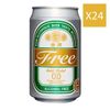 【台酒TTL】領券再折 金牌FREE啤酒風味飲料-箱裝(24罐/入)(無酒精啤酒)