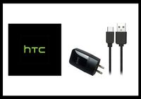 HTC TC P900-US 5V/1.5A 原廠旅充頭+ Type C傳輸充電線組 (密封袋裝)