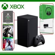 微軟 Xbox Series X 台灣專用機 + XBOX Game Pass 3個月 +XBOX ONE精選遊戲*2+【贈XBOX ONE兩好禮】