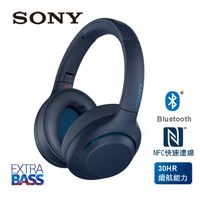 SONY 無線降噪耳機 WH-XB900N 藍色