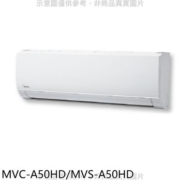 (含標準安裝)美的變頻冷暖吊隱式分離式冷氣8坪MVC-A50HD/MVF-B50HD