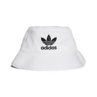 adidas 帽子 Trefoil Bucket Hat 黑 白 男女款 漁夫帽 【ACS】 BK7350