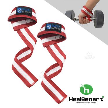 【Healgenart】健身負重拉力帶 /對 H11102 (顏色隨機出貨)(運動.瘦腿提臀.瑜珈彈力帶.健身.力量訓練.輕巧便攜.健身塑形)