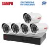 SAMPO 8路5鏡優惠組合 DR-TWEX3-8 + VK-TW2C66H 2百萬畫素紅外線攝影機