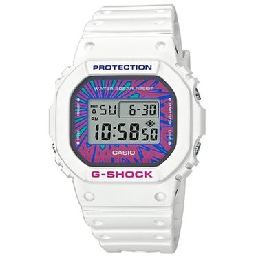 【CASIO 卡西歐】G-SHOCK 繽紛撞色計時手錶(DW-5600DN-7)