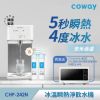 【Coway】濾淨智控飲水機 冰溫瞬熱桌上型CHP-242N +東芝微波爐