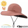 【美國 Outdoor Research】Oasis Sun Hat 超輕防曬抗UV透氣可調節大盤帽子(UPF 50+.附帽繩)登山健行圓盤帽_264388-1945 石英粉