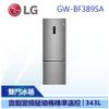 【LG 樂金】343公升 直驅變頻 雙門冰箱 LG冰箱 (GW-BF389SA)