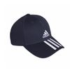 adidas 帽子 3-Stripes 男女款 藍 老帽 棒球帽 斜紋布 可調式 愛迪達 抗紫外線【ACS】GE0750