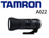 名揚數位 TAMRON SP 150-600mm F5-6.3 DI VC USD G2 A022 公司貨 保固三年 (一次付清)