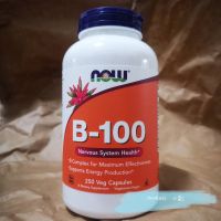 Now Foods B-100 250顆  B100 維他命B 維生素B B群