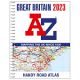 Great Britain A-Z Handy Road Atlas 2023 (A5 Spiral)