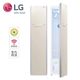 LG樂金E523IR WiFi Styler 蒸氣電子衣櫥/亞麻紋象牙白