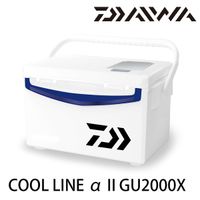 漁拓釣具 DAIWA COOL LINE ALPHA II GU 2000X 藍 [硬式冰箱]