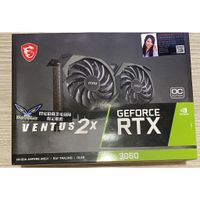 MSI GeForce RTX 3060 VENTUS 2X 12G RTX 3060 未鎖