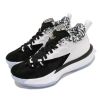 Nike 籃球鞋 Jordan Zion 1 GS 運動 女鞋 喬丹 明星款 避震 包覆 球鞋 穿搭 黑 白 DA3131002 23cm BLACK/WHITE