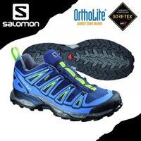 SALOMON 索羅門 男 X ULTRA 2 GORE-TEX低筒登山鞋《藍/綠》381636/健 (8.5折)