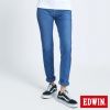 【EDWIN】JERSEYS迦績EJ7透氣錐型牛仔褲-女款(拔洗藍)