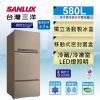 SANLUX台灣三洋 580L 1級變頻3門電冰箱 SR-C580CV1A