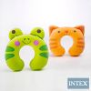 INTEX 兒童充氣護頸枕-動物造型隨機出貨(2入組) (68678)