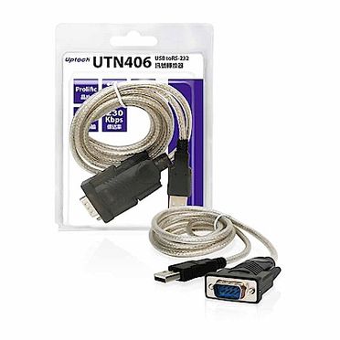 Uptech 登昌恆 UTN406 USB to RS-232訊號轉換器