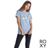 【ROXY】HEALING BOTANIC ROXY T恤 藍色
