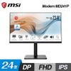 【MSI 微星】Modern MD241P 24型 IPS薄框護眼螢幕 黑色