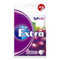 EXTRA無糖口香糖-香甜葡萄口味(28g)