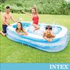 【INTEX】長方型藍色透明游泳池262x175X56cm(770L)(56483N)