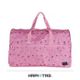 (HAPI+TAS)日本摺疊旅行袋 收納袋 開學袋(H0004-大-粉紅色度假小島 )