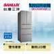 SANLUX台灣三洋 420L 1級變頻5門電冰箱 SR-C420EVGF