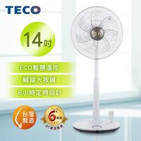 【TECO東元】『踏雪尋梅』14吋DC微電腦ECO遙控風扇 XA1489BRD