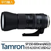 TAMRON SP 150-600mm F5-6.3 DI VC USD G2 A022 ( 公司貨)
