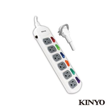 【KINYO】9呎 3P六開六插安全延長線(CG166-9)