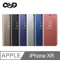 QinD Apple iPhone XR 透視皮套