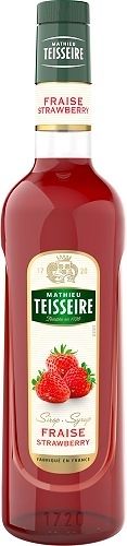 Teisseire 糖漿果露-草莓風味 Strawberry Syrup 法國天然糖漿 700ml-【良鎂咖啡精品館】