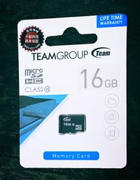 Team 十銓 16GB microSD Class 10 記憶卡 原廠終身保固