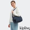 【KIPLING】經典普魯士藍多袋實用側背包-GABBIE