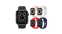 (預購)Apple Watch Series 6 (GPS+行動網路版) 44mm鋁金屬錶殼搭配運動型錶帶
