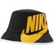 NIKE 耐吉 帽子 漁夫帽 遮陽帽 黑黃 DH2077-010 U NSW BUCKET FUTURA VNTG