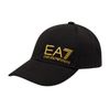 【EMPORIO ARMANI】EA7 品牌LOGO 棒球帽(黑色)