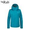 【英國 RAB】Downpour Eco Jacket 透氣防風防水連帽外套 女款 群青藍 #QWG83