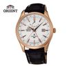 ORIENT 東方錶 GMT系列 雙時區藍寶石機械錶 皮帶款 SDJ05001W 玫瑰金 - 42mm